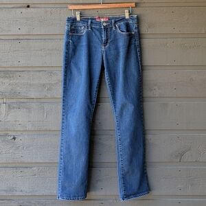 Lucky Brand Sofia Straight Leg Blue Jeans Size 6/28 Ankle 28.5" Inseam